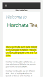 Mobile Screenshot of horchatatea.com